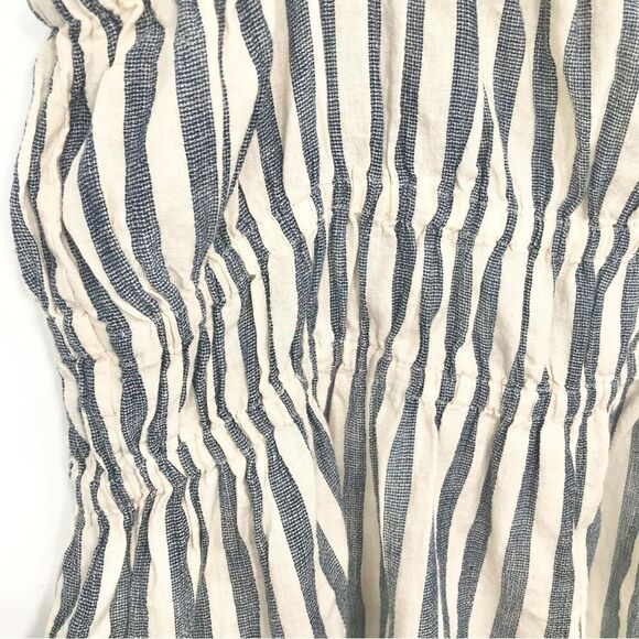 Universal Thread Blue White Striped Nautical Beach Cotton Tank Top - Picture 10 of 11